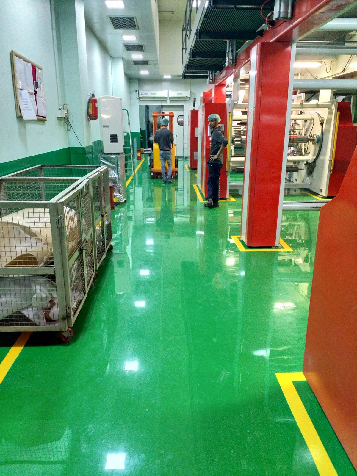 Epoxy flooring